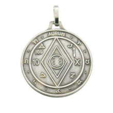 Charger l&#39;image dans la galerie, Médaille talismanique Pentacle de la Richesse
