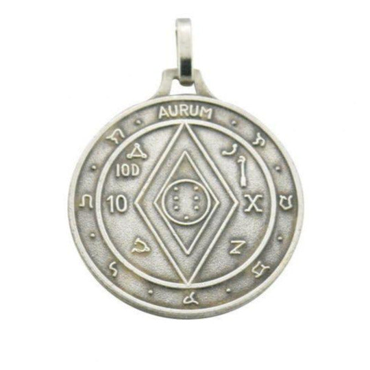 Médaille talismanique Pentacle de la Richesse